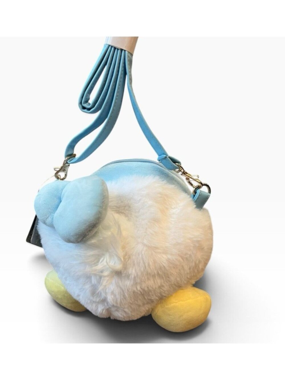 Disney Parks Donald Duck Booty Butt Plush Crossbody Bag Fluffy Rear End NWT